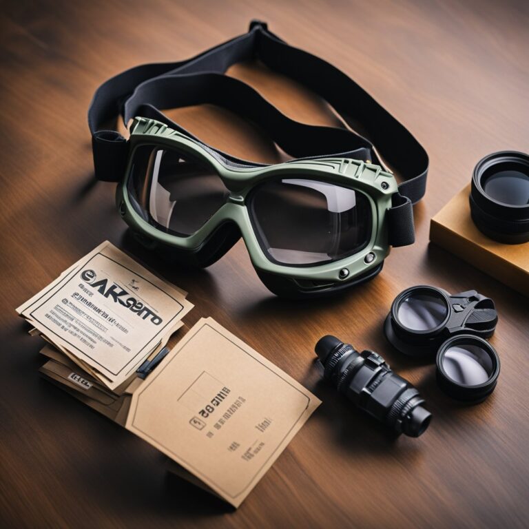 Airsoft Goggles with Prescription Inserts